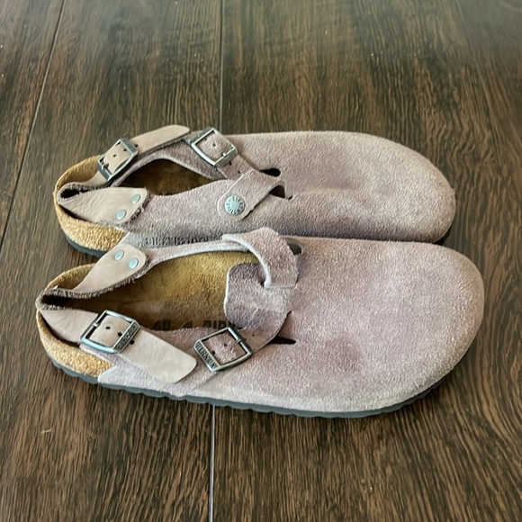 LIKE NEW BIRKENSTOCK Tokio Suede Clogs! - Picture 10 of 14